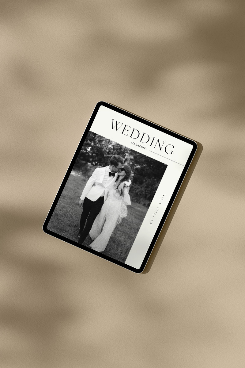 wedding guide vorlage